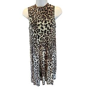 Nik and Nash size S made in USA leapord print Layered casual career dress EUC
